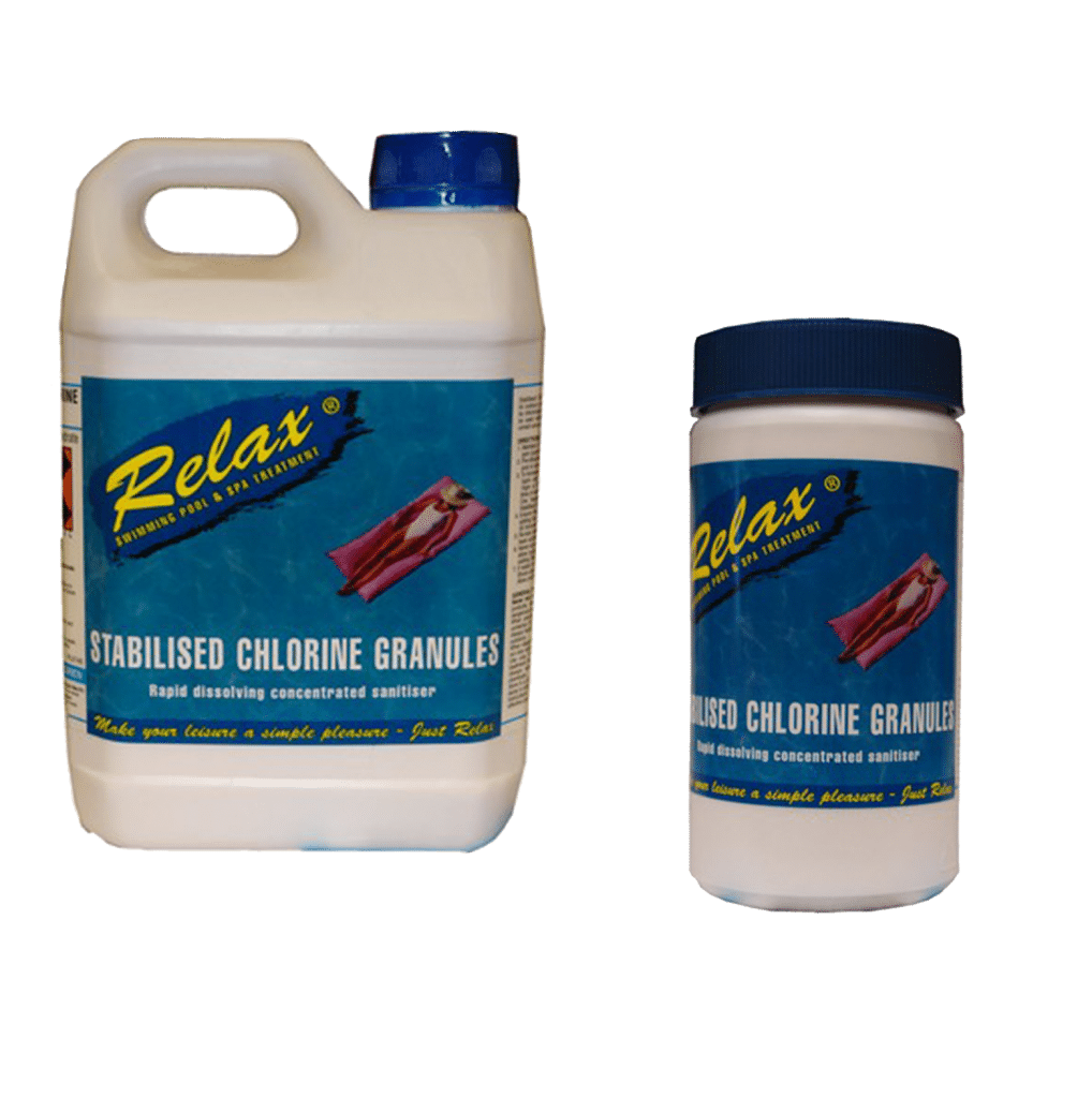 Relax Stabilised Chlorine Granules Spa Accessory 2020