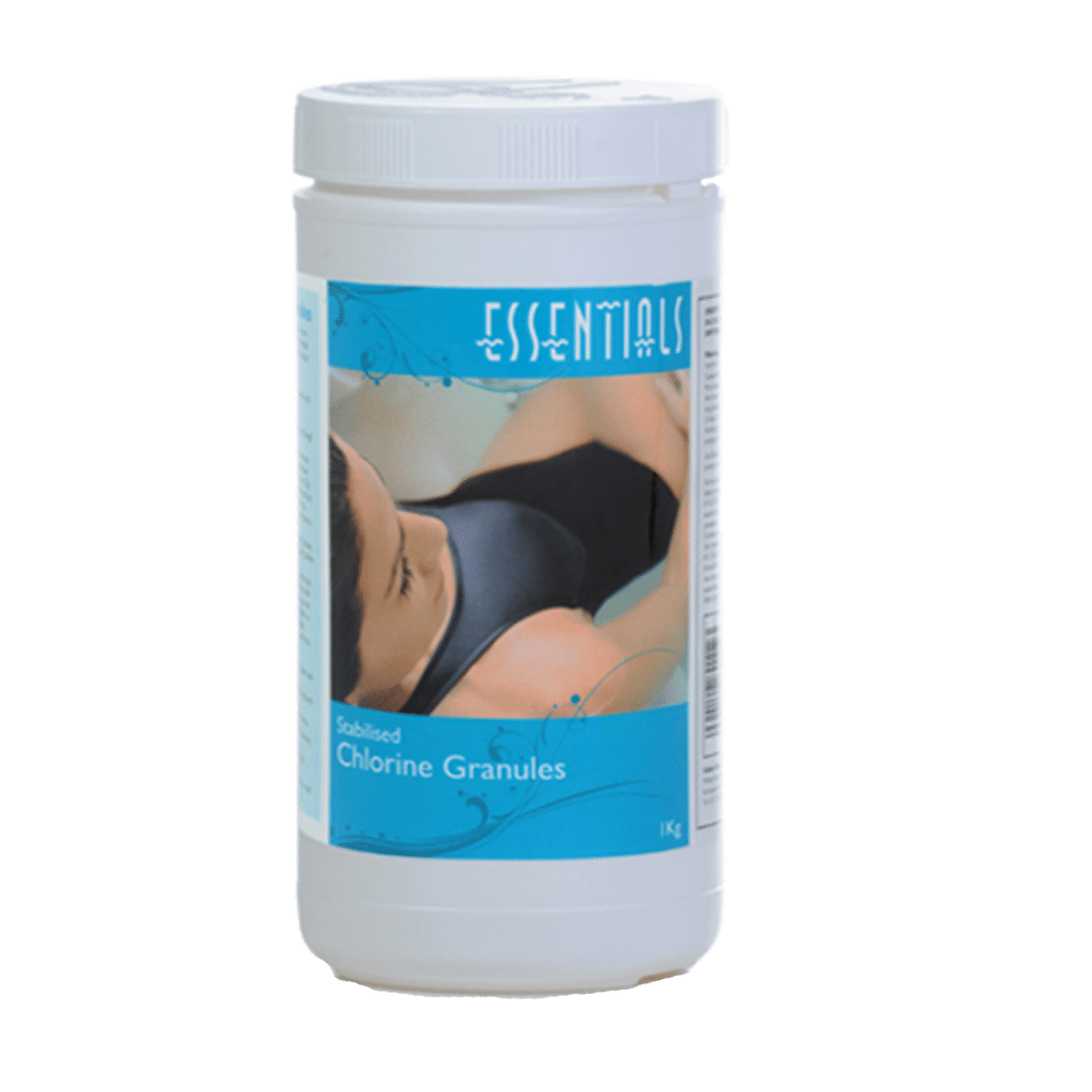 Essentials Stabilised Chlorine Granules 1Kg Spa Accessory 2020