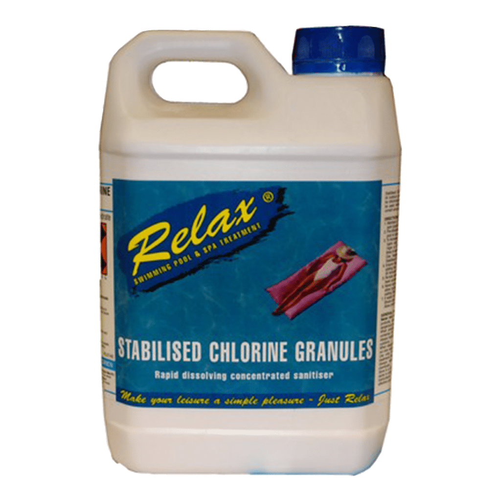 Relax Stabilised Chlorine Granules Spa Accessory 2020